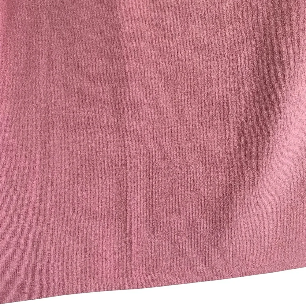 Dressbarn Sleeveless Knit Top Dusty Rose Pink Size 14 16 Lightweight Sweater